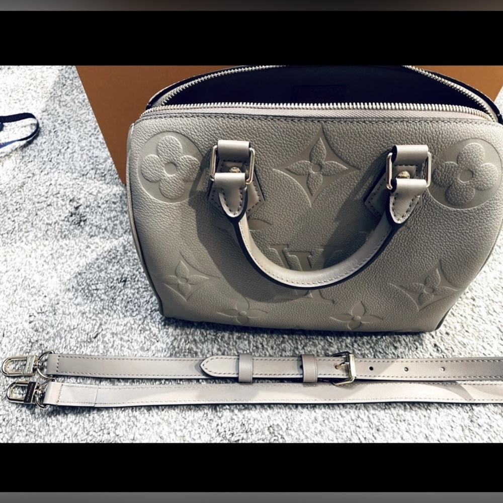 New Authentic Speedy Bandoulière 25 turtledove - Picture 4 of 8